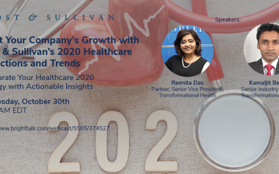 Frost & Sullivan Reveals How to Shape Your Healthcare Strategy for 2020 in this $2 Trillion Market