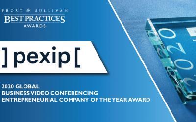 Pexip named Frost & Sullivan’s 2020 Global Entrepreneurial Company of the Year