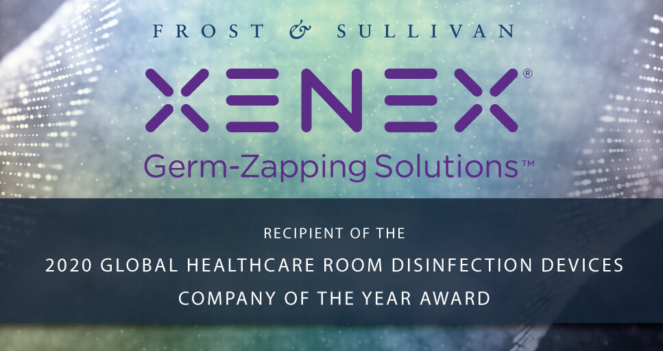 Frost & Sullivan Recognizes Xenex with 2020 Global Company of the Year Award; LightStrike Robots Dominate Healthcare Room Disinfection Devices Market