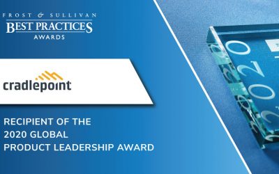 Frost & Sullivan Recognizes Cradlepoint for Delivering the Industry’s First 5G Enterprise Edge Solution and Accelerating Wireless WAN Market