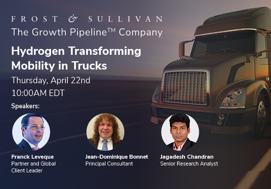 Frost & Sullivan Examines Global Opportunities for Fuel Cell Trucks in Hydrogen Economies