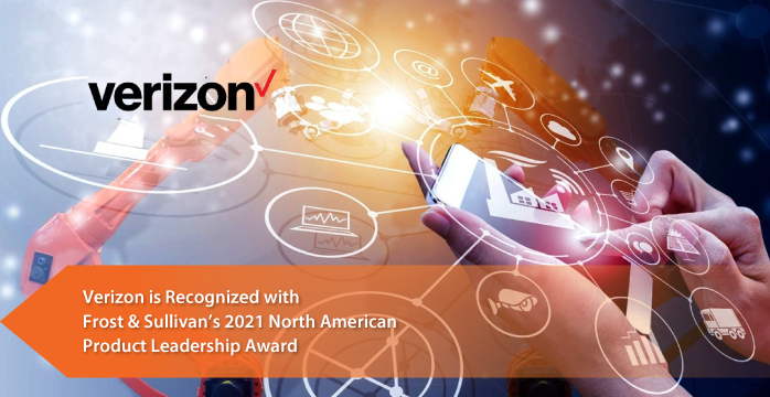 Verizon Business wins Frost & Sullivan 2021 North American Product Leadership Award for Contact Center Hub