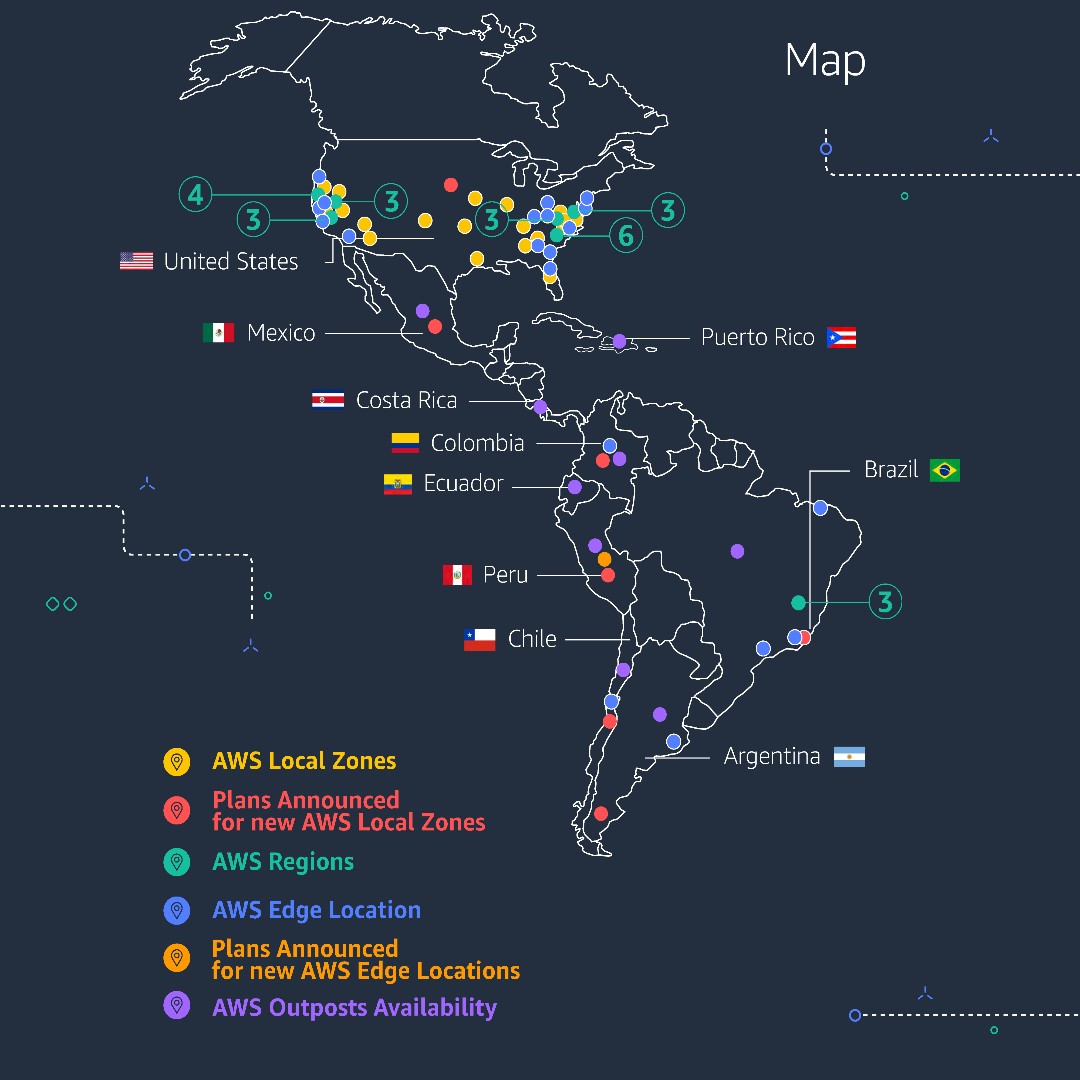 Aws-regional-map